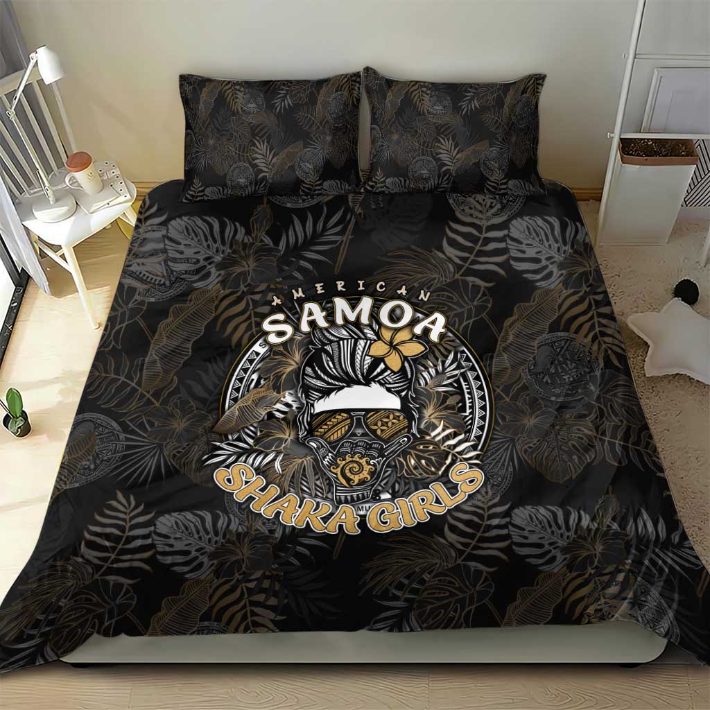 Personalized Shaka Girls America Samoa Bedding Set Tropical Flowers Vintage DT02 - Polynesian Pride