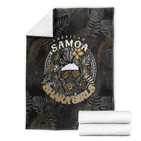 Personalized Shaka Girls America Samoa Blanket Tropical Flowers Vintage DT02 - Polynesian Pride