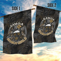 Personalized Shaka Girls America Samoa Garden Flag Tropical Flowers Vintage DT02 - Polynesian Pride