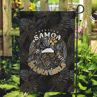 Personalized Shaka Girls America Samoa Garden Flag Tropical Flowers Vintage DT02 Garden Flag Black - Polynesian Pride