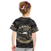 Personalized Shaka Girls America Samoa Kid T Shirt Tropical Flowers Vintage DT02 - Polynesian Pride