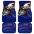 American Samoa Car Mats Brave Eagle Flag Color