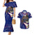 American Samoa Couples Matching Mermaid Dress and Hawaiian Shirt Brave Eagle Flag Color