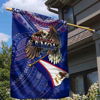American Samoa Garden Flag Brave Eagle Flag Color DT02 - Polynesian Pride