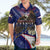 American Samoa Hawaiian Shirt Brave Eagle Flag Color