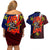 Philippines Lapu Lapu Couples Matching Off Shoulder Short Dress and Hawaiian Shirt Chief Filipino Tattoo DT02 - Polynesian Pride