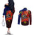 Philippines Lapu Lapu Couples Matching Off The Shoulder Long Sleeve Dress and Long Sleeve Button Shirt Chief Filipino Tattoo DT02 - Polynesian Pride