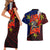 Philippines Lapu Lapu Couples Matching Short Sleeve Bodycon Dress and Hawaiian Shirt Chief Filipino Tattoo DT02 - Polynesian Pride