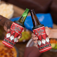 Chillin With My Gnomies 4 in 1 Can Cooler Tumbler Merry Christmas DT03 - Polynesian Pride