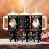 Guinea Pig Christmas Tumbler With Handle Be Jolly With Guinea Pig DT03 - Polynesian Pride