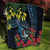 New Zealand Tui Bird Quilt Maori Koru Mix Pohutukawa