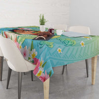 Hawaii Father's Day Tablecloth Happy Father And Child DT04 - Polynesian Pride