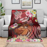 New Zealand Father's Day Blanket Happy Father And Child DT04 - Polynesian Pride
