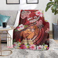 New Zealand Father's Day Blanket Happy Father And Child DT04 - Polynesian Pride