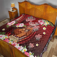 New Zealand Father's Day Quilt Happy Father And Child DT04 - Polynesian Pride