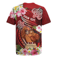 Personalised New Zealand Father's Day Rugby Jersey Happy Father And Child DT04 - Polynesian Pride