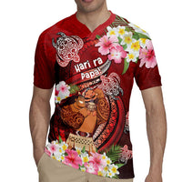 Personalised New Zealand Father's Day Rugby Jersey Happy Father And Child DT04 - Polynesian Pride