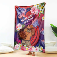 Samoa Father's Day Blanket Happy Father And Child DT04 - Polynesian Pride