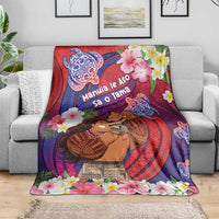 Samoa Father's Day Blanket Happy Father And Child DT04 - Polynesian Pride