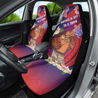 Samoa Father's Day Car Seat Cover Happy Father And Child DT04 - Polynesian Pride
