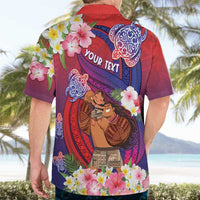 Personalised Samoa Father's Day Hawaiian Shirt Happy Father And Child DT04 - Polynesian Pride