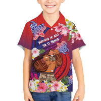 Personalised Samoa Father's Day Hawaiian Shirt Happy Father And Child DT04 - Polynesian Pride