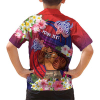 Personalised Samoa Father's Day Hawaiian Shirt Happy Father And Child DT04 - Polynesian Pride