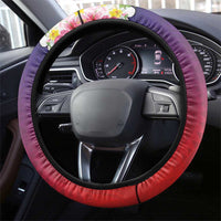 Samoa Father's Day Steering Wheel Cover Happy Father And Child DT04 - Polynesian Pride