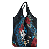Hawaii Butterfly Grocery Bag Kanaka Maoli Mix Hibiscus DT04 - Polynesian Pride