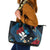 Hawaii Butterfly Leather Tote Bag Kanaka Maoli Mix Hibiscus