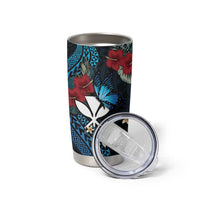Hawaii Butterfly Tumbler Cup Kanaka Maoli Mix Hibiscus DT04 - Polynesian Pride