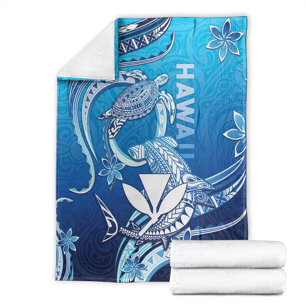 Hawaii Blanket Turtle With Hammerhead Shark Oceanic DT04 - Polynesian Pride