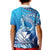 Hawaii Kid Polo Shirt Turtle With Hammerhead Shark Oceanic