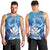 Hawaii Men Tank Top Turtle With Hammerhead Shark Oceanic