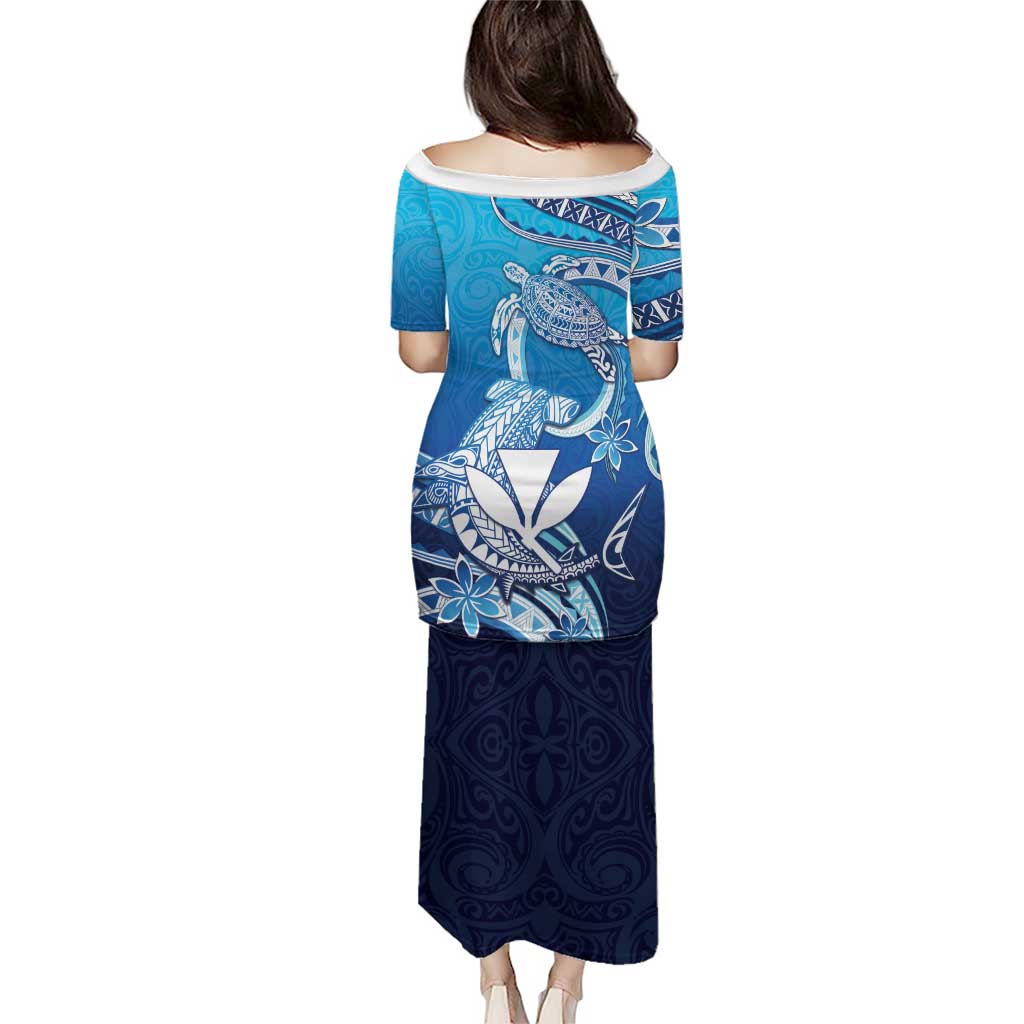 Hawaii Puletasi Turtle With Hammerhead Shark Oceanic DT04 - Polynesian Pride