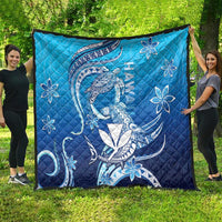 Hawaii Quilt Turtle With Hammerhead Shark Oceanic DT04 - Polynesian Pride