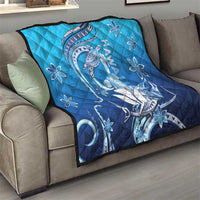 Hawaii Quilt Turtle With Hammerhead Shark Oceanic DT04 - Polynesian Pride