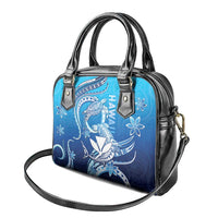 Hawaii Shoulder Handbag Turtle With Hammerhead Shark Oceanic DT04 - Polynesian Pride