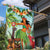 Hawaii Lei Day Garden Flag Hula Girl With Tropical Forest