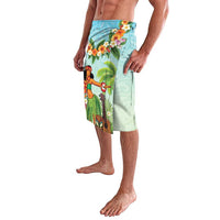Hawaii Lei Day Lavalava Hula Girl With Tropical Forest DT04 - Polynesian Pride