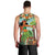 Hawaii Lei Day Men Tank Top Hula Girl With Tropical Forest