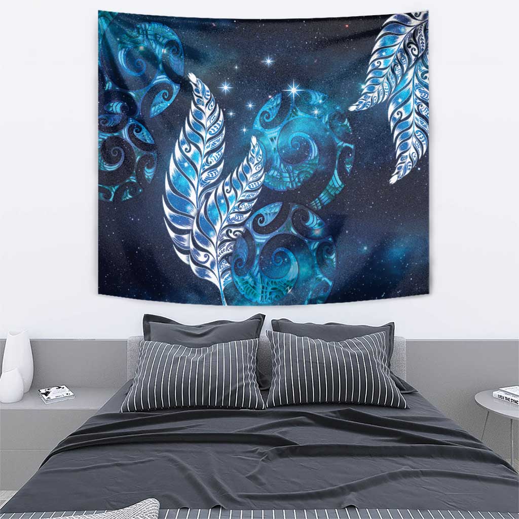 New Zealand Matariki Tapestry Maori Koru Mix Silver Fern DT04 - Polynesian Pride