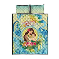 Hawaii Mother's Day Quilt Bed Set I Love You Mom DT04 - Polynesian Pride