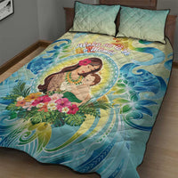 Hawaii Mother's Day Quilt Bed Set I Love You Mom DT04 - Polynesian Pride