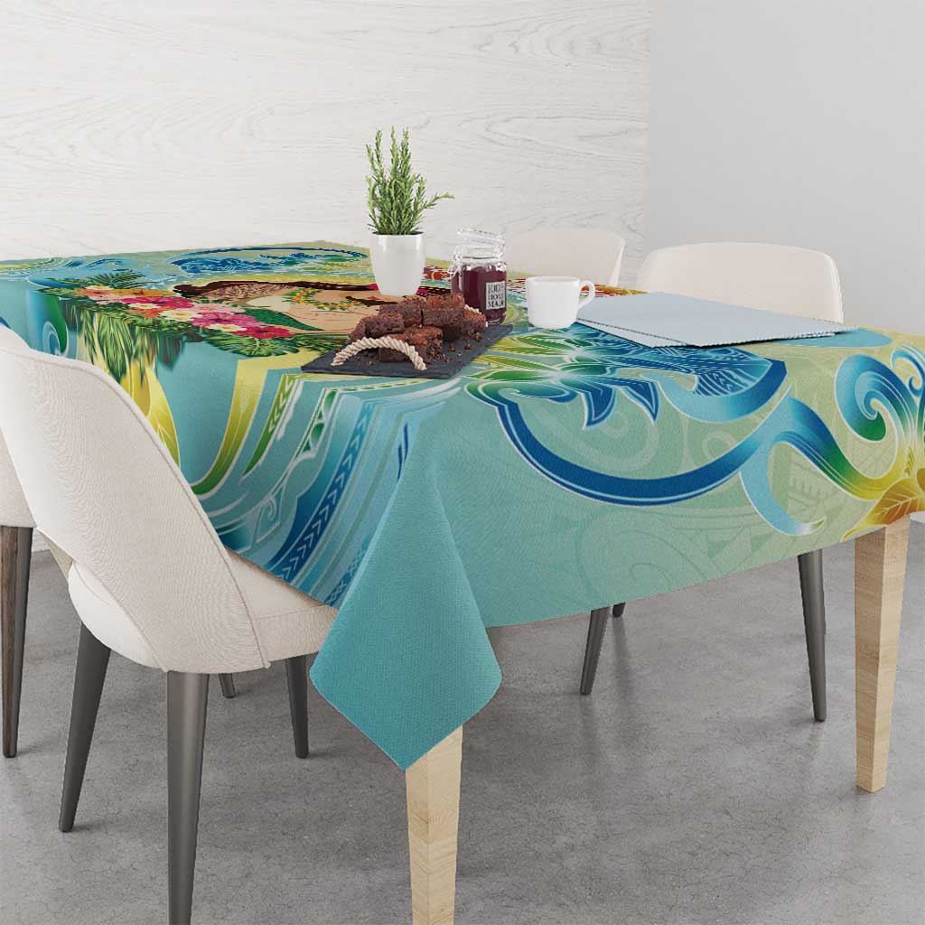 Hawaii Mother's Day Tablecloth I Love You Mom DT04 - Polynesian Pride