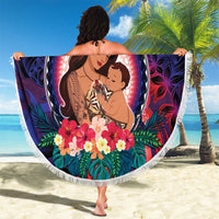 Samoa Mother's Day Beach Blanket I Love You Mom DT04 - Polynesian Pride
