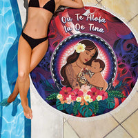 Samoa Mother's Day Beach Blanket I Love You Mom DT04 - Polynesian Pride