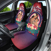Samoa Mother's Day Car Seat Cover I Love You Mom DT04 - Polynesian Pride