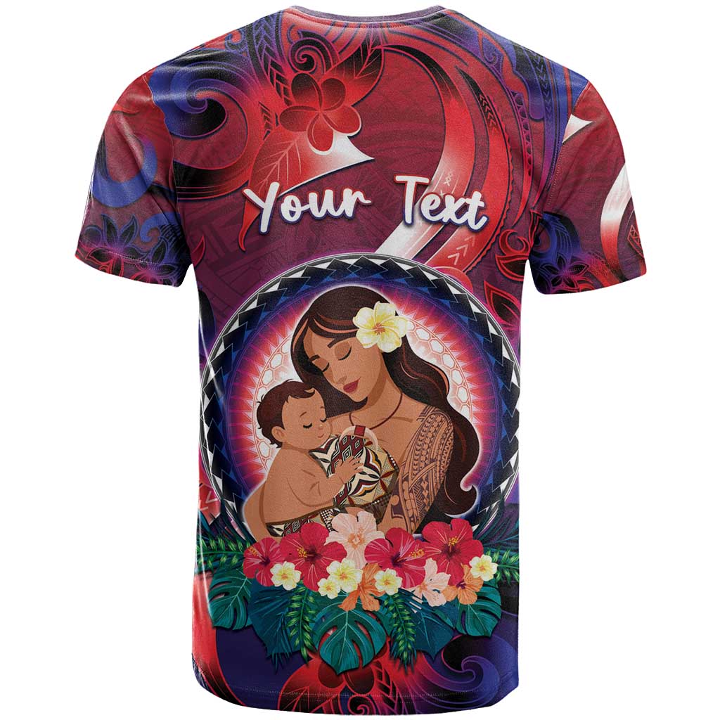 Personalised Samoa Mother's Day T Shirt I Love You Mom DT04 - Polynesian Pride
