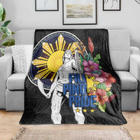 Filipinos Lapu-Lapu Hero Philippines Blanket Hibiscus Flowers Style DT04 - Polynesian Pride